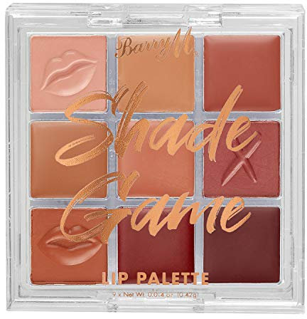 Barry M Cosmetics Shade Game Lip Palette