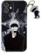 for iPhone 12,Jujutsu Kaisen Phone Case with Keychain,Anime Satoru Gojo TPU Silicone Soft Phone Case Back Cover for iPhone 12(Gojo,for iPhone 12) 1