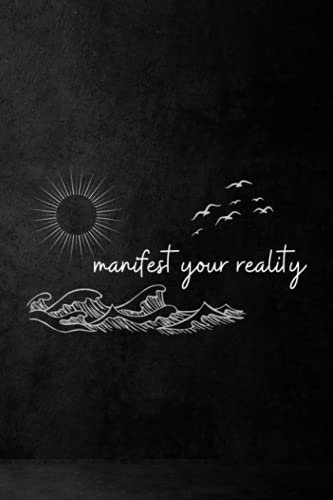 Account Information Notebook: Manifest your reality positive vibes in nature
