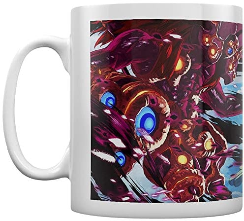 The Legend of Zelda Taza de cerámica con texto en inglés Breath of The Wild (V S Phantom Design), 325 ml, producto oficial, color blanco