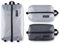 HEIMPLANET Original | HPT Carry Essentials - PACKING CUBES | Set mit 3 Packing Organizers | 1x 4L Volume und 2x 2L Volume | Unterstützt 1% for The Planet