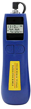 ALLGRIIT Optical Power Meter Optisches Mini-Leistungsmessgerät -70~+10dBm, Glasfasertester für 800-1700nm Wellenlängen, hohe Präzision und nur 68g geringes Gewicht (AT-TL537OPM)