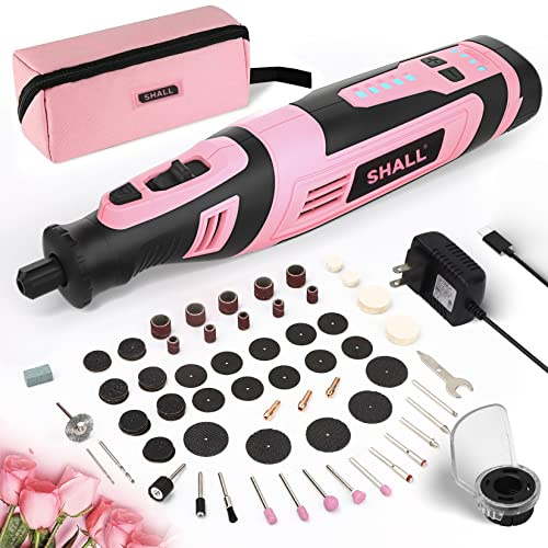 SHALL 8 V Lithium-Ionen-Drehwerkzeug-Set, Werkzeug, Pink