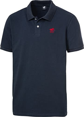 Polo Sylt Poloshirt Kurzarm, sportlich Elegantes Polo für Herren, Polohemd aus weichem Stretch-Piqué, Herrenbekleidung, Marine, Gr. XL