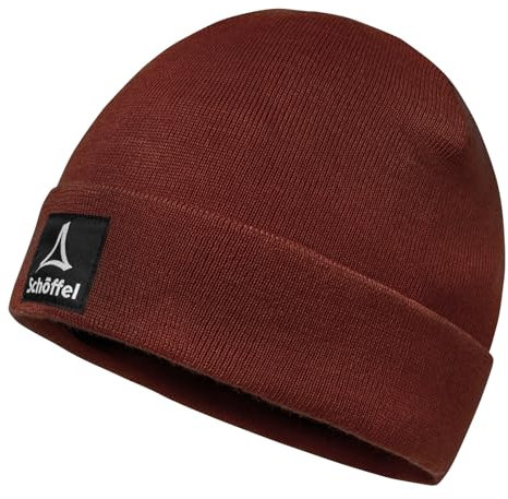 Schöffel Knitted Hat Neath Braun - Leichte warme Beaniemütze, Größe One Size - Farbe Burlwood