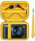 Supmay Hard Carrying Case for Canon PowerShot SX740/ SX730/ SX720/ SX620/ G7X Digital Camera, Protective Storage Bag with Zipper Mesh Pocket for Battery Pack, Charging Cable, USB Card, Yellow