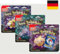 Paldeas Schicksale 4.5 - Tech Sticker Collection (zufällige Auswahl) - mit 3 brandneuen Boostern und einem Sticker - DEUTSCH + Heartforcards® Versandschutz