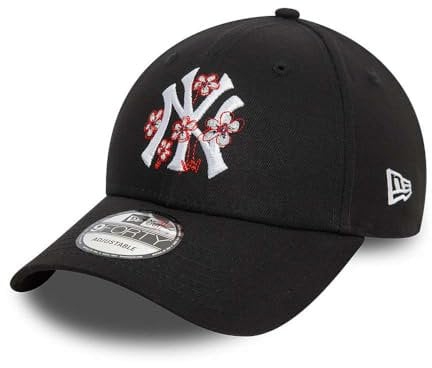 New Era 9Forty Strapback Cap - Flower New York Yankees
