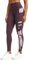 Tuspryt Sport Leggings Damen mit Taschen，Blickdicht Leggings Damen Sporthose Fitnesshose Laufhose Leggings XL