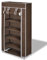 LAPOOH Schuhschrank Schuhregal Schuhablage 5 Schicht, Shoe Cabinet, Schuhregal, Schuhe Schrank, Flurschrank, Schuschrankkommode, 58 x 28 x 106 cm Braun
