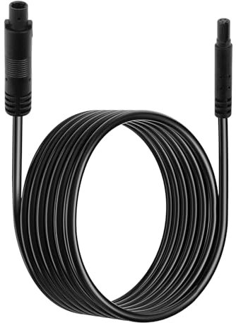 4 Pin 6.5Ft/2M Backup Camera Extension Cable,Male to Female Excellent Quality Dash Cam Cord for Car Dash Camera and Rear View Camera, Easy Installation for Trucks,Campers,Trailers,Buses,Vans
