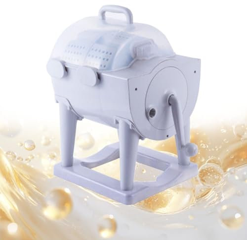 Lavatrice Da Campeggio 38x35x60cm Lavatrice A Funzionamento Manuale Mulifunzione 2 In 1 Per Bambini, Viaggi, Campeggio, Lavanderia