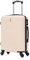 CELIMS - Valigia Bagaglio a Mano Approvata da Oltre 100 Compagnie Aeree | Ultra Leggera e Rigida | Trolley Bagaglio a Mano 55x40x20 | Bagaglio a Mano | Beige