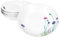 MamboCat Lot de 6 assiettes creuses Marie I 400 ml I Vaisselle en porcelaine avec décor prairie florale pour 6 personnes I Assiettes creuses pour salade, soupe, céréales, pâtes, etc.