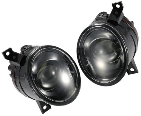 XMCMBS Maßgeschneidert Nebelscheinwerfer für Jetta 5 Golf MK5 1K0941699C 1K0941700C,wasserdichte Spot-Flutlicht-Kombistrahl-LED-Leuchten,Nebelscheinwerfer-Zubehör