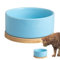Beheizter Wasser-Futterspender – Beheizter Hundenapf, Katzen Winter Hundenapf | Haustiere Keramik Heizschüssel mit multifunktionalen Outdoor beheizten Katzennäpfen für draußen Hunde, wilde Katzen