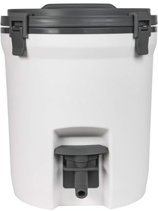 NONDK 2 Gallon Fast Water Jug, Ice Water Dispenser, Insulated Beverage Cooler with Easy Pour Spigot and Latched Foam Lid