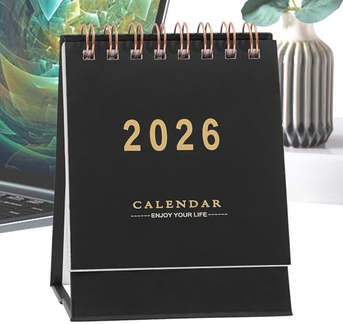 Tischkalender 2025-2026 Papier Tagesplaner Schreibfläche Aufgaben