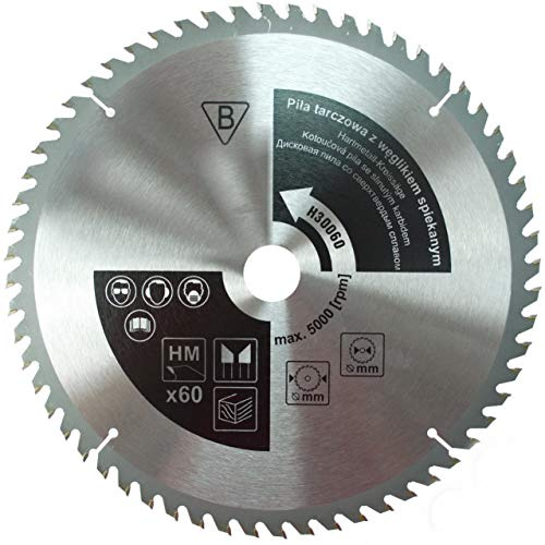 Dedra H20560E Lame de scie circulaire en acier 205 x 60 x 16 mm