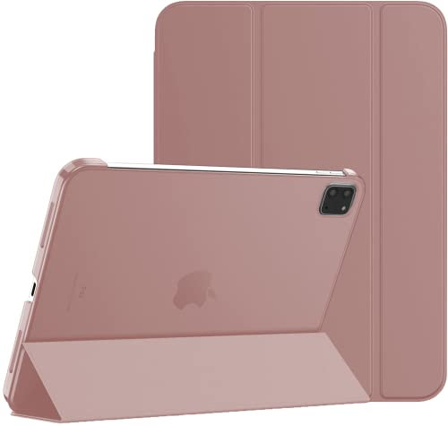 Custodia magnetica per Apple iPad Pro 11 (2020/2018) con funzione Auto Sleep/Wake (oro rosa)