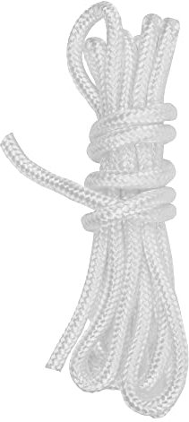 3 mm Pull Cord for Lawnmower, 2 metres / 6.5 ft Long Lawn Mower Replacement Pull Cord for Recoil Starter, Compatible with Husqvarna Craftsman Chainsaw Rope Replacement, Lawn Mower Trimmer (White)