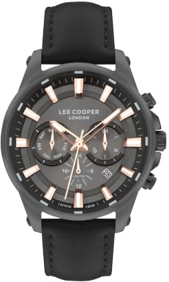 Lee Cooper Herrenuhr – Elegante Armbanduhr für Herren | Premium Uhr Herren | Stilvolle Herrenuhren Wasserdicht (LC07525)