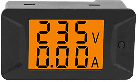PZEM - 026 AC 40-400V 100A Medidor de Panel de Amperios de Voltaje Digital Dual ABS Amperímetro Voltímetro 110-220V
