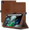 Funda para Acer Iconia Tab M10, 10.1 Inch, Acer Iconia Tab M10 Tablet Funda, Funda Protectora Plegable con Soporte para Lápiz y Correa para la Muñeca, Protección Total. (marrón)