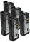 vhbw 5x batteria sostituisce Motorola PMNN4544, PMNN4543A, PMNN4544A per radio (2600mAh, 7,4V, Li-Ion) + clip