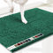 Muddy Mat® AS-SEEN-ON-TV Highly Absorbent Microfiber Dog Door Mat and Pet Rug, Non Slip Thick Washable Area and Bath Mat Soft Chenille for Kitchen Bathroom Bedroom and Indoor -Dark Green Small 28X18