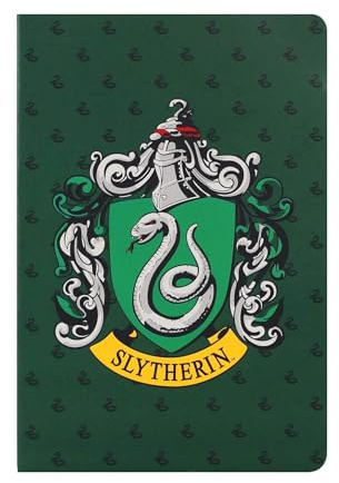 Half Moon Bay Harry Potter A5-Notizbuch | Tagebuch-Notizbuch & Mini-Notizbuch | Harry-Potter-Geschenke & Harry-Potter-Notizbuch | Kleines Notizbuch & Schreibwaren | Buchliebhaber-Geschenke | Slytherin