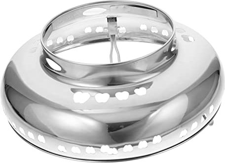 SOIMISS Windschutzscheibe Gasherd Edelstahl Hitzebeständig Energiesparend 30–50% Effizienz Für Outdoor Kochen