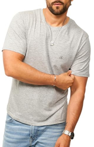 JACK & JONES Herren T-Shirt Infinity O-Neck Shirt Kurzarmshirt