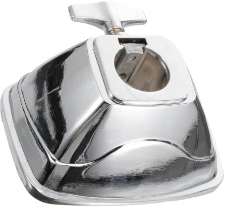 MILISTEN 1 Satz Bullhead Hanging Drum Seat Schlagzeug Stand Drum-Kit-Versorgung für Unterstützung Trommel Metallsockel Trommelbasis Drum-Kit-Zubehör Trommelhalter Trommelversorgung Silber