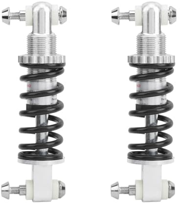 2 Stück Fahrrad-Stoßdämpfer, Motorrad-Schraubenfeder-Stoßdämpfer, Mini-Aufhängungsfeder-Dämpfer für Mountainbikes (150MM*300)