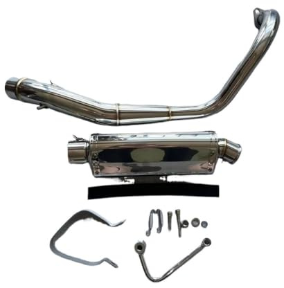 Motorrad auspuffrohr Endschalldämpfer Auspuffrohr Schalldämpfer Kürzere Auspuff Für DAX CT70 Rohr Auspuff Schalldämpfer Reduziert Abgas Effektiv Rohr