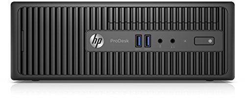 HP ProDesk 400 G3 Small Form Factor PC Core i5 (6500) 3.2GHz 8GB 256GB SSD DVD±RW LAN Windows 10 Pro 64-bit (HD Graphics 530) (Renewed)