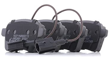 RIDEX 402B0534 Bremsbelagsatz Bremsbeläge Hinten Kompatibel mit ALFA ROMEO GIULIETTA 940