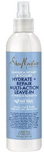 Shea Moisture Manuka Honey & Yogurt Hydrate + Repair Multi-Action Leave-In, 8 Fl Oz