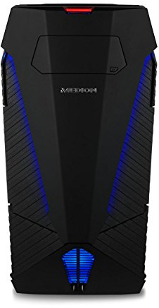MEDION ERAZER X67045 - Ordenador de sobremesa (Intel Core i7-8700K, 16 GB RAM, 256 GB SSD, 2 TB HDD, Nvidia GeForce GTX 1080, Windows 10 Home) color negro