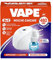 Vape, Elettroemanatore Liquido Mosche-Zanzare e Ricarica Liquida 480 ore, Antizanzare Elettrico, Protezione contro le zanzare Comuni, Tigre e Mosche,22 ml