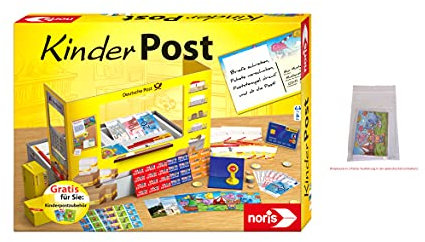 Noris 606011619AMA Kinderpost und Kinderpostzubehör, das beliebte Rollenspiel inkl. Nachfüllset, bereits in der Packung enthalten, für Kinder ab 4 Jahren [Exklusiv bei Amazon]