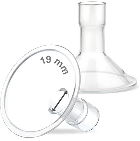 Maymom MyFit Classic 19mm Shield, Does NOT Include Maymom Wide-Mouth Connector, Compatible with Spectra S2 Accessories Spectra S1 Not Original Spectra Pump Parts Spectra Flange