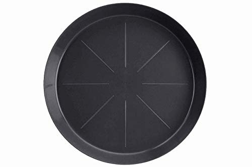 Poetic - Blumentopf-Untersetzer - Untersetzer für Indoor und Outdoor - Farbe Schiefer - 16 x H. 3,1 cm - Aus recyceltem Kunststoff