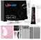 Libeauty Wimpern Färben, 15ml Wimpernfarbe Braun, Augenbrauen Färben Set, Hohe Kapazität, Salonresultat Hält 5 Wochen, Wimpernfärbung und Augenbrauenfärbung 2 in 1