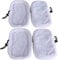 Generico-Ricambio Pad Confezione da 4 Ricambio in Microfibra per Mocio a Vapore /Cuffie in Microfibra di Ricambio per i Pulitori a Vapore (Alternativa a 70496, 3584 ,9 in 1, 2 in 1,70495,720020)