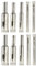 Bestgle 10 Piezas Cristal Broca Sierra, Broca Diamante Sierra Remover Herramientas Hueca Corona de Perforación con Revestimiento de Diamante de Núcleo de Sierra de Vidrio