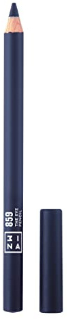 3INA - The Eye Pencil 859 - Bleu marine - Crayon pour les Yeux | Longue Durée - Texture Crémeuse - Couleur Intense - Facile à Appliquer - Estompe Intégrée - Vegan - Cruelty Free