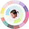 Lot de 100 mini pinces à cheveux multicolores pour bébé et fille - 20 couleurs - Accessoire de cheveux pour enfants et femmes (3 cm)