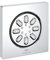 GROHE Seitenbrause Rainshower Aqua 26802, 2 Strahlarten, inklusive Einbaukörper und Abdichtung, eckige Form, chrom